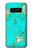 S2377 Turquoise Gemstone Texture Graphic Printed Hülle Schutzhülle Taschen für Note 8 Samsung Galaxy Note8