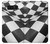 S2408 Checkered Winner Flag Hülle Schutzhülle Taschen für Note 8 Samsung Galaxy Note8