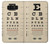S2502 Eye Exam Chart Decorative Decoupage Poster Hülle Schutzhülle Taschen für Note 8 Samsung Galaxy Note8