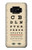 S2502 Eye Exam Chart Decorative Decoupage Poster Hülle Schutzhülle Taschen für Note 8 Samsung Galaxy Note8
