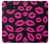 S2933 Pink Lips Kisses on Black Hülle Schutzhülle Taschen für Note 8 Samsung Galaxy Note8