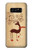 S3081 Wooden Raindeer Graphic Printed Hülle Schutzhülle Taschen für Note 8 Samsung Galaxy Note8