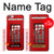 S0058 British Red Telephone Box Hülle Schutzhülle Taschen für iPhone 6 6S