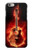 S0415 Fire Guitar Burn Hülle Schutzhülle Taschen für iPhone 6 6S