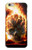 S0863 Hell Fire Skull Hülle Schutzhülle Taschen für iPhone 6 6S