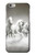 S0933 White Horses Hülle Schutzhülle Taschen für iPhone 6 6S