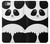 S2085 Panda Minimalist Hülle Schutzhülle Taschen für iPhone 6 6S