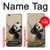 S2210 Panda Fluffy Art Painting Hülle Schutzhülle Taschen für iPhone 6 6S