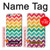 S2362 Rainbow Colorful Shavron Zig Zag Pattern Hülle Schutzhülle Taschen für iPhone 6 6S