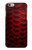 S2879 Red Arowana Fish Scale Hülle Schutzhülle Taschen für iPhone 6 6S