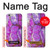 S2907 Purple Turquoise Stone Hülle Schutzhülle Taschen für iPhone 6 6S