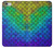 S2930 Mermaid Fish Scale Hülle Schutzhülle Taschen für iPhone 6 6S