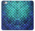 S3047 Green Mermaid Fish Scale Hülle Schutzhülle Taschen für iPhone 6 6S