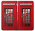 S0058 British Red Telephone Box Hülle Schutzhülle Taschen für iPhone 6 Plus, 6S Plus
