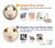 S1619 Cute Guinea Pig Hülle Schutzhülle Taschen für iPhone 6 Plus, 6S Plus