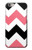 S1849 Pink Black Chevron Zigzag Hülle Schutzhülle Taschen für iPhone 6 Plus, 6S Plus