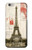 S2108 Eiffel Tower Paris Postcard Hülle Schutzhülle Taschen für iPhone 6 Plus, 6S Plus
