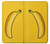 S2294 Banana Hülle Schutzhülle Taschen für iPhone 6 Plus, 6S Plus