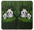 S2441 Panda Family Bamboo Forest Hülle Schutzhülle Taschen für iPhone 6 Plus, 6S Plus