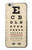 S2502 Eye Exam Chart Decorative Decoupage Poster Hülle Schutzhülle Taschen für iPhone 6 Plus, 6S Plus