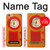 S2780 Vintage Orange Bakelite Radio Hülle Schutzhülle Taschen für iPhone 6 Plus, 6S Plus
