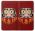 S3023 Japan Good Luck Daruma Doll Hülle Schutzhülle Taschen für iPhone 6 Plus, 6S Plus