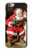 S1417 Santa Claus Merry Xmas Hülle Schutzhülle Taschen für iPhone 6 Plus, 6S Plus