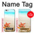 S3212 Sea Shells Starfish Beach Hülle Schutzhülle Taschen für iPhone 6 Plus, iPhone 6s Plus