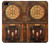 S3174 Grandfather Clock Hülle Schutzhülle Taschen für iPhone 5 5S SE