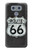 S3207 Route 66 Sign Hülle Schutzhülle Taschen für LG G6