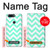 S1723 Mint Chevron Zigzag Hülle Schutzhülle Taschen für OnePlus 5T