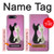 S1832 Love Cat Hülle Schutzhülle Taschen für OnePlus 5T