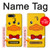 S2760 Yellow Duck Tuxedo Cartoon Hülle Schutzhülle Taschen für OnePlus 5T