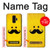 S1145 Yellow Mustache Sun Hülle Schutzhülle Taschen für Samsung Galaxy S9 Plus