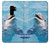 S1291 Dolphin Hülle Schutzhülle Taschen für Samsung Galaxy S9 Plus