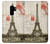 S2108 Eiffel Tower Paris Postcard Hülle Schutzhülle Taschen für Samsung Galaxy S9 Plus