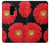 S2478 Red Daisy flower Hülle Schutzhülle Taschen für Samsung Galaxy S9 Plus