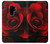 S2898 Red Rose Hülle Schutzhülle Taschen für Samsung Galaxy S9 Plus