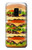 S0790 Hamburger Hülle Schutzhülle Taschen für Samsung Galaxy S9
