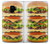 S0790 Hamburger Hülle Schutzhülle Taschen für Samsung Galaxy S9
