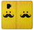 S1145 Yellow Mustache Sun Hülle Schutzhülle Taschen für Samsung Galaxy S9
