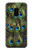 S1965 Peacock Feather Hülle Schutzhülle Taschen für Samsung Galaxy S9