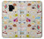 S2321 Food and Drink Seamless Hülle Schutzhülle Taschen für Samsung Galaxy S9