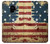 S2349 Old American Flag Hülle Schutzhülle Taschen für Samsung Galaxy S9