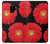 S2478 Red Daisy flower Hülle Schutzhülle Taschen für Samsung Galaxy S9