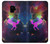 S2486 Rainbow Unicorn Nebula Space Hülle Schutzhülle Taschen für Samsung Galaxy S9