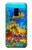 S2568 Sea Seabed Fish Corals Underwater Ocean Hülle Schutzhülle Taschen für Samsung Galaxy S9