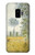 S2682 Claude Monet Fields In Spring Hülle Schutzhülle Taschen für Samsung Galaxy S9