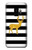 S2794 Black and White Striped Deer Gold Sparkles Hülle Schutzhülle Taschen für Samsung Galaxy S9