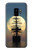 S2897 Pirate Ship Moon Night Hülle Schutzhülle Taschen für Samsung Galaxy S9